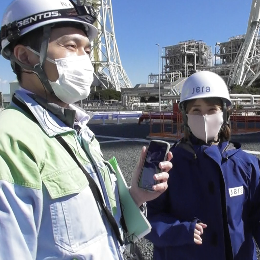 電気予報士・伊藤菜々さんレポート！ JERA姉崎火力会発電所に行ってきました！