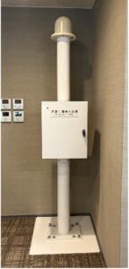 雷センサーの模型はなんと2メートル
