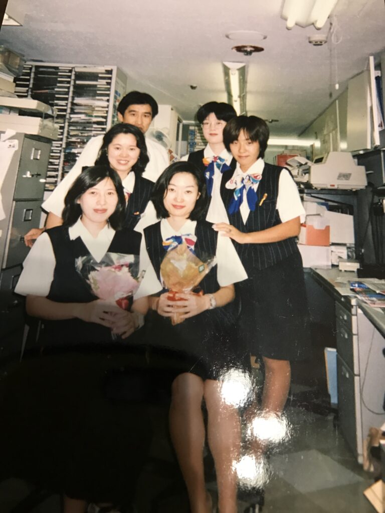 旅行代理店でも楽しく仕事をしていた